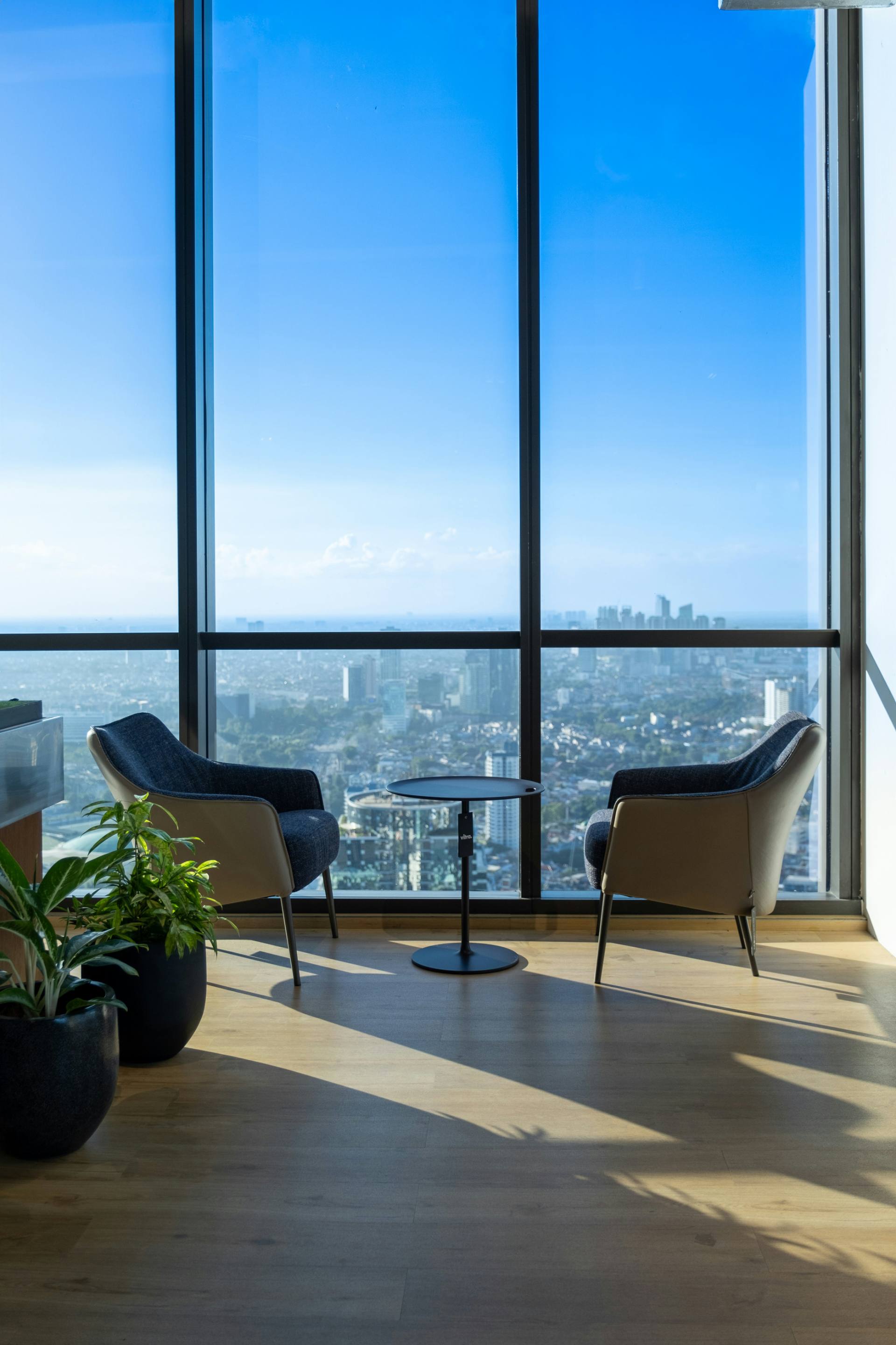 Corporate interior in daylight